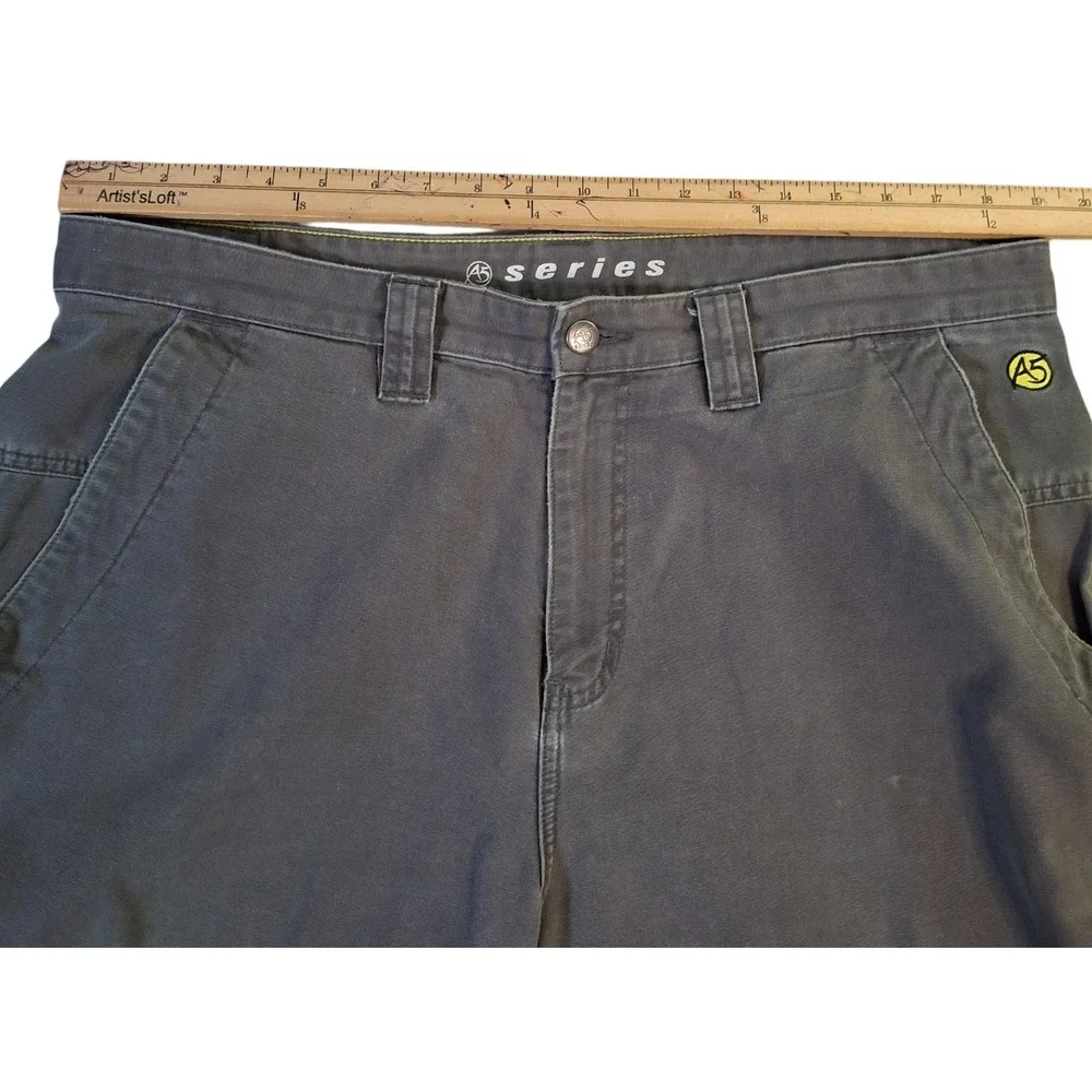 Vintage The North Face A5 Series Double-knee Work Pants Men's 38x29 Tan Canvas